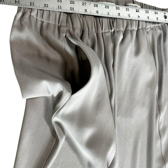 Aritzia Babaton Dexter Pull On Jogger Style Dress Pants Khaki Gray Size Medium - Picture 4 of 7